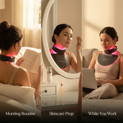 Neck & Chest Red Light Mask